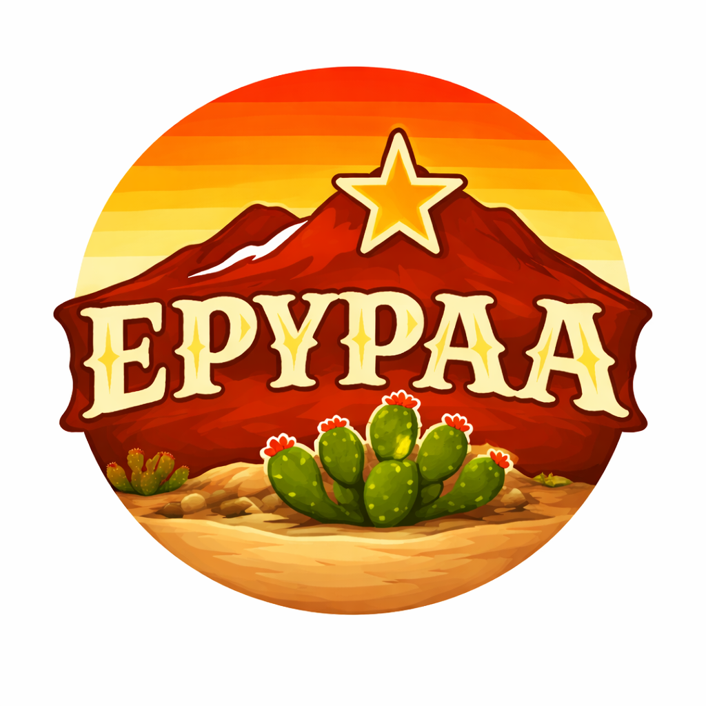 EPYPAA desert sunset logo